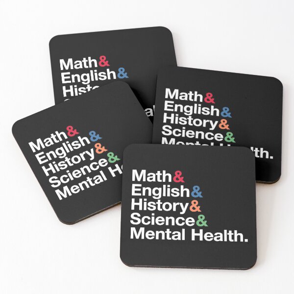 Item preview, School Psych Mental Health Check Ampersand Style designed and sold by opalime.