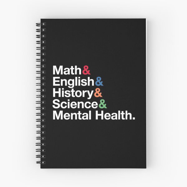 Item preview, School Psych Mental Health Check Ampersand Style designed and sold by opalime.