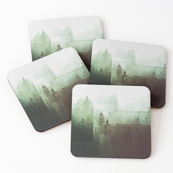 Item preview, Forest Landscape Abstract designed and sold by ind3finite.