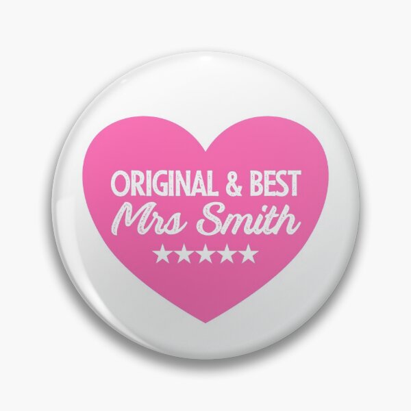 Item preview, Mrs Smith bride wedding anniversary designed and sold by Tanya Mihe.