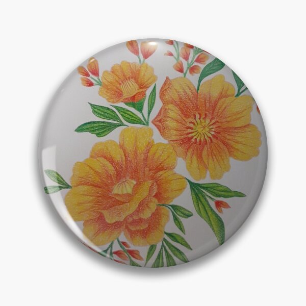 Item preview, Orange Flowers designed and sold by jkbarrack.