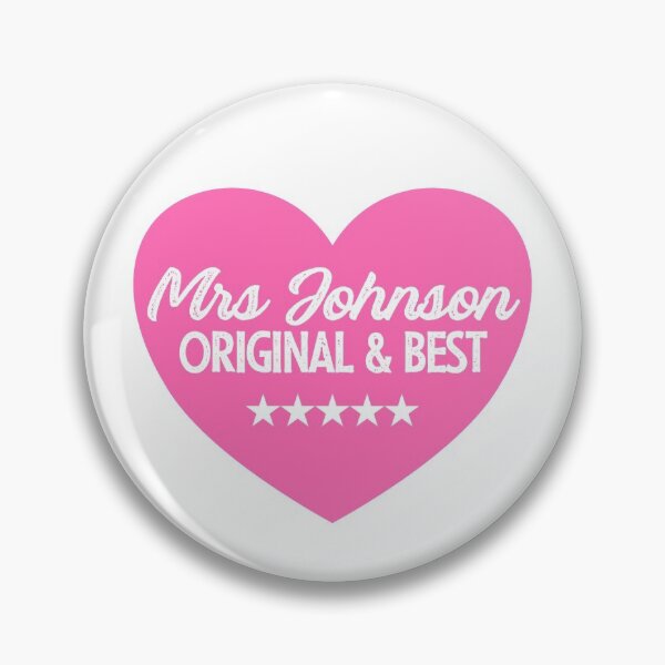Item preview, Mrs Johnson bride wedding anniversary designed and sold by Tanya Mihe.
