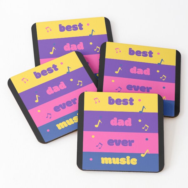 Item preview, Best dad ever music notes designed and sold by Beautiful Designs.