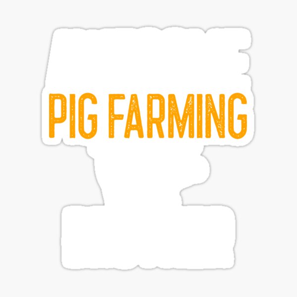 Item preview, Awesome Pig Farming Brother Farmer Gift designed and sold by EricJP.