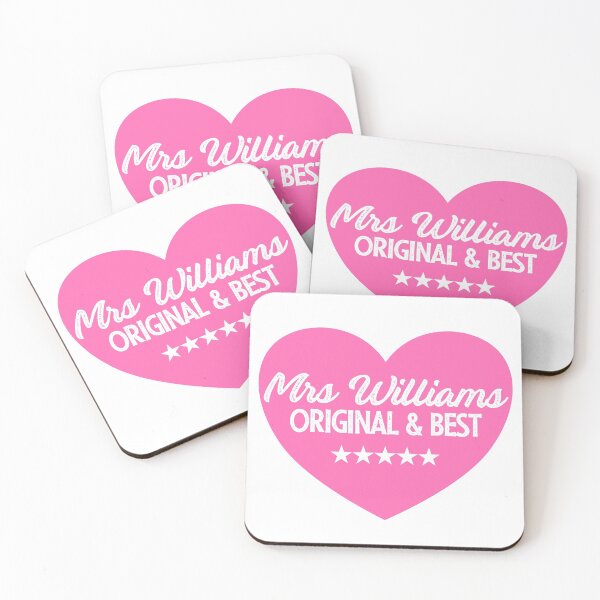 Item preview, Mrs Williams bride wedding anniversary designed and sold by Tanya Mihe.