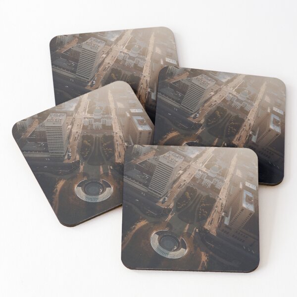 Item preview, St. Louis At Sunset Taken From Gateway Arch designed and sold by Superior-Prints.