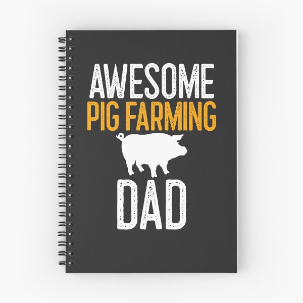 Item preview, Awesome Pig Farming Dad Farmer Gift designed and sold by EricJP.