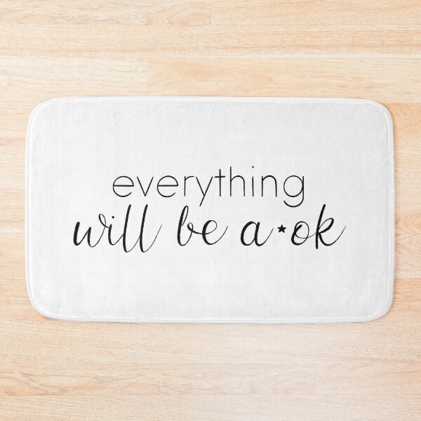 Item preview, Everything Will Be A-OK designed and sold by Mint & Magnolia Design.