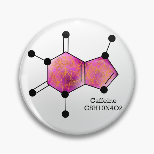 Item preview, Caffeine Structure (Chemistry) designed and sold by Mandade222.