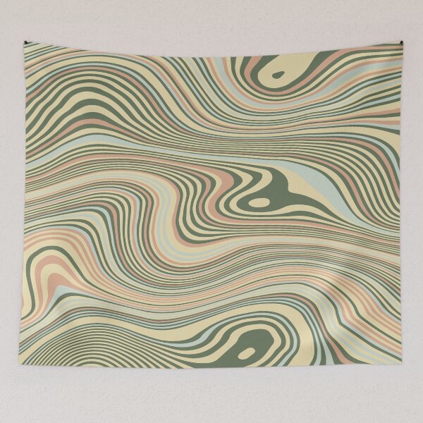 Item preview, Groovy Abstract Swirl Pattern designed and sold by Freshfroot.