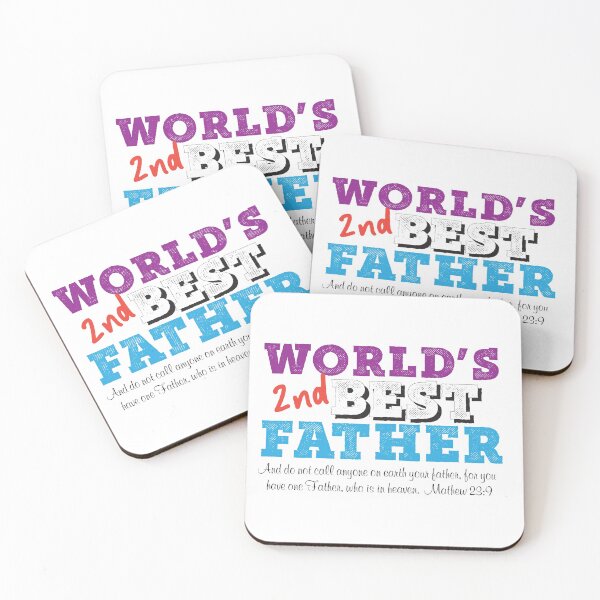 Item preview, World's Best 2nd Father designed and sold by garmentoffaith.