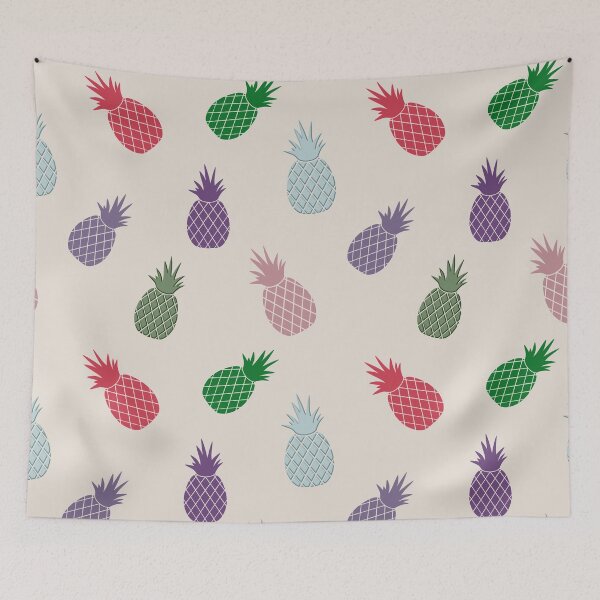 Aperçu de l'œuvre Modèle d'ananas multicolore II créée et vendue par ViewerEqualsPhoton.