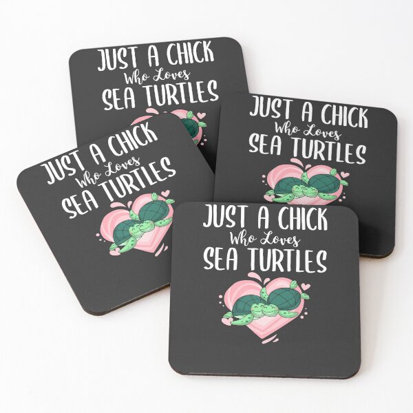 Item preview, Just A Chick Who Loves Sea Turtles Sea Turtle Gift designed and sold by EricJP.