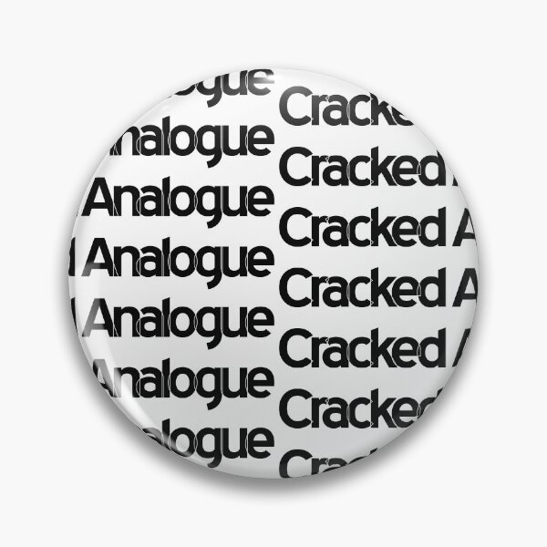 Item preview, Cracked Analogue (Black Version) designed and sold by crackedanalogue.