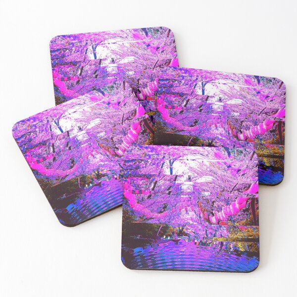 Item preview, Japanese Cherry Blossoms Glitch Art designed and sold by glitchhub.