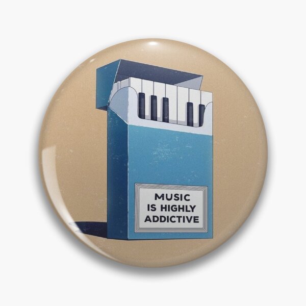 Item preview, Music is Addictive designed and sold by AryahusMarkiv.