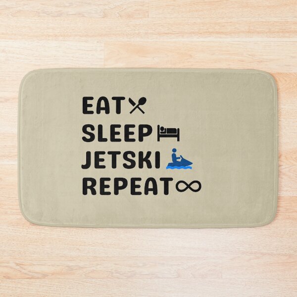 Item preview, Eat Sleep Jetski Repeat | Funny Jetski designed and sold by brooklyntowner.
