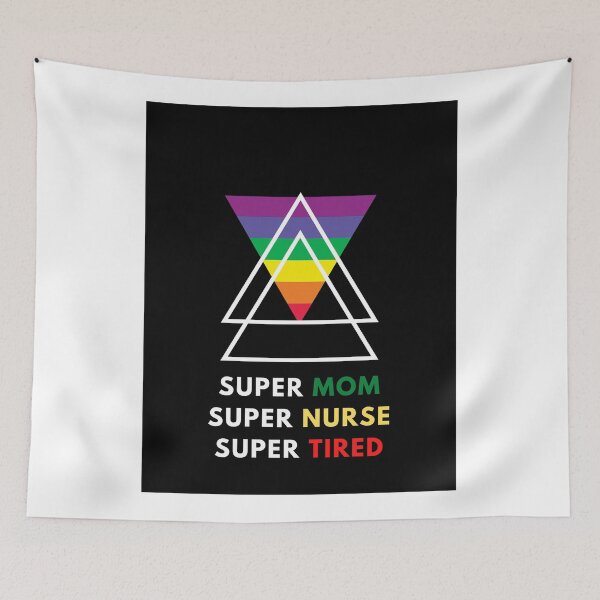 Item preview, super mom super nurse super tired designed and sold by J- exit.