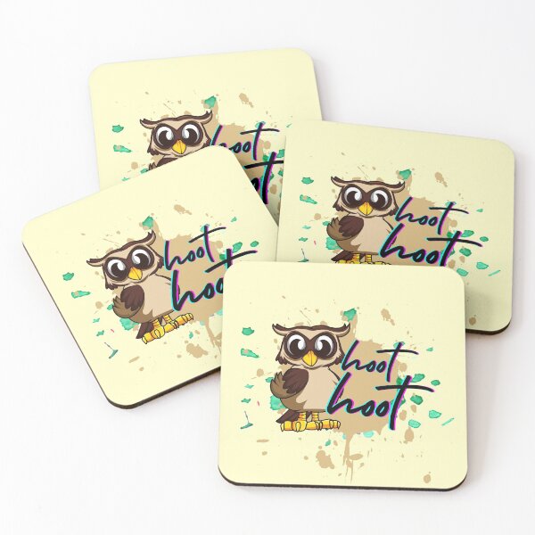 Item preview, Hoot Hoot Cute Owl designed and sold by indigofox-x.
