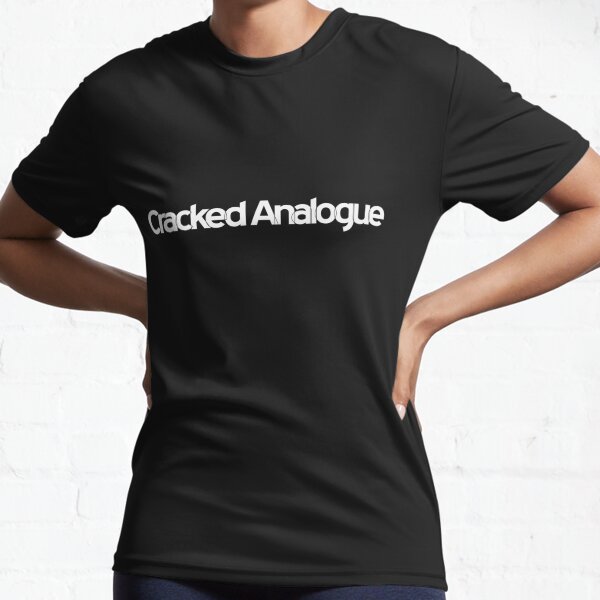 Cracked Analogue (White Version) Active T-Shirt