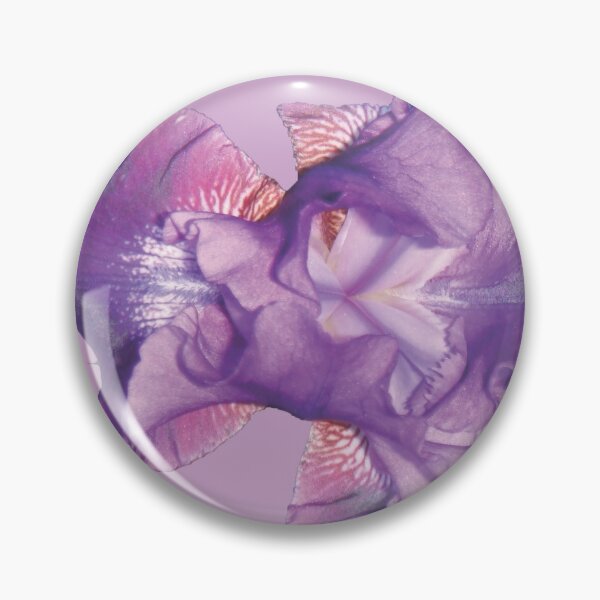 Item preview, Looking Inside a Purple Bearded Iris designed and sold by Jens-Jolies.