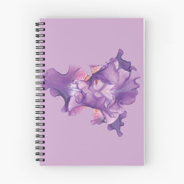 Item preview, Looking Inside a Purple Bearded Iris designed and sold by Jens-Jolies.