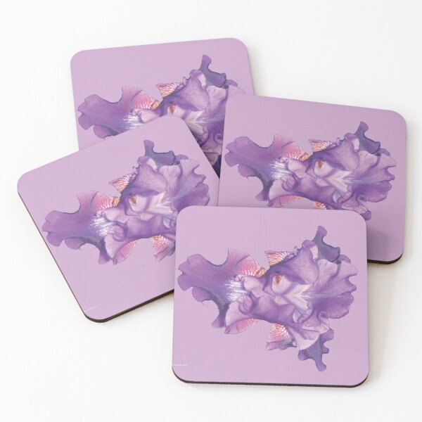 Item preview, Looking Inside a Purple Bearded Iris designed and sold by Jens-Jolies.