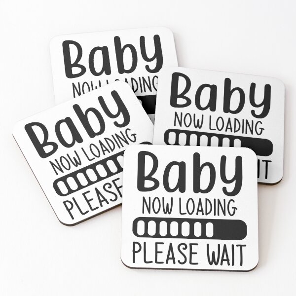 Item preview, Baby now loading please wait funny design designed and sold by seelya83.