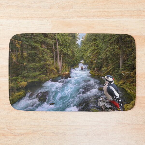 Item preview, Watching The Bears Fish. designed and sold by Heathermarie321.