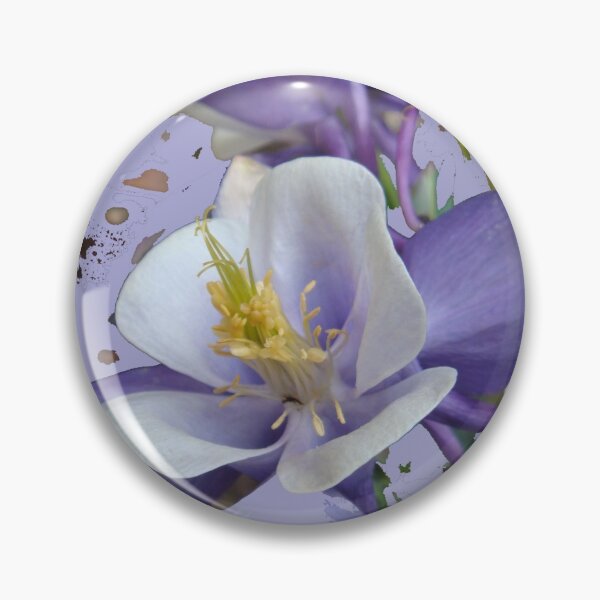 Item preview, Lavender and Columbine Flowers designed and sold by Jens-Jolies.