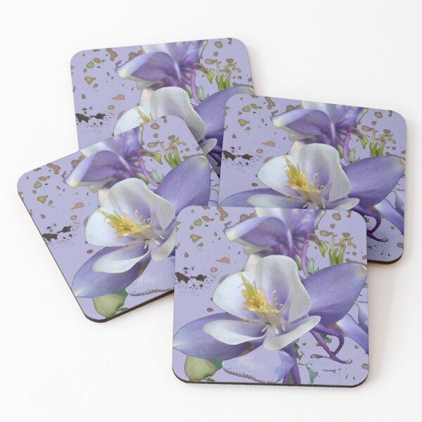 Item preview, Lavender and Columbine Flowers designed and sold by Jens-Jolies.