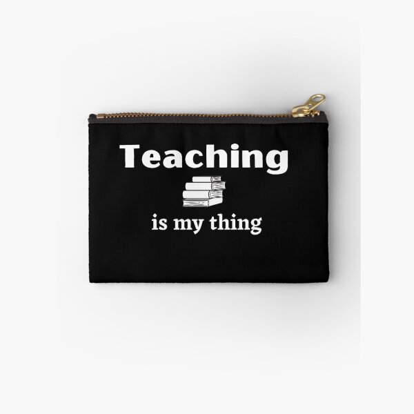 Item preview, Teaching is My Thing - Teacher's Love to Teach with Stack of Books designed and sold by Ilana Khoshsima.
