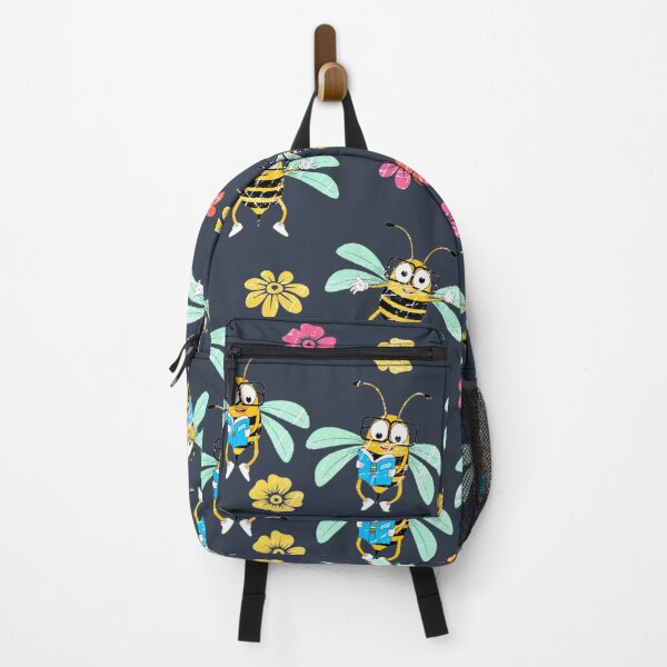 Item preview, FUNNY BEE AND FLOWER PATTERN designed and sold by NATUREZONE.