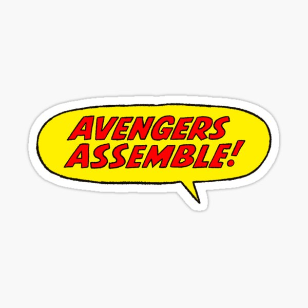 MARVEL Sticker for Sale by znryy