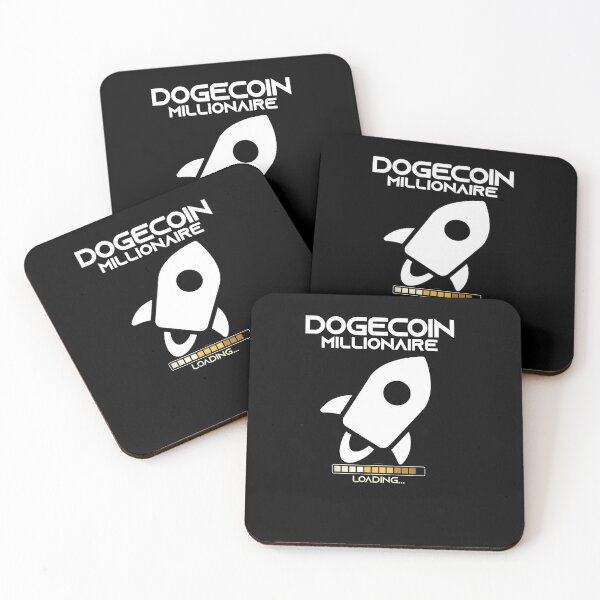 Item preview, dogecoin Millonario Cargando Funny crypto dogecoin designed and sold by RanirO.