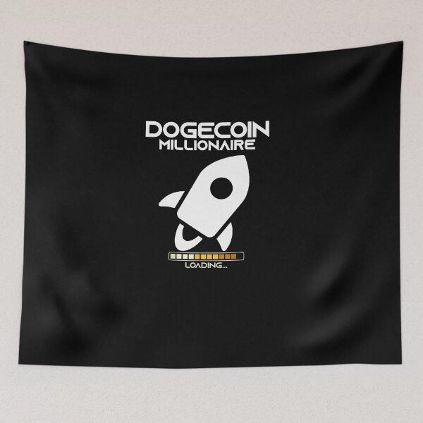 Item preview,  dogecoin Millionaire Loading Funny crypto dogecoin designed and sold by RanirO.