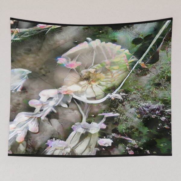 Item preview, Ethereal Abstract Flower designed and sold by BioDigital-Jazz.