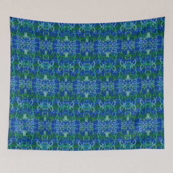 Item preview, Fractal 1st Burns, Brazil Dark-Blue Gray designed and sold by AJLeibengeist.