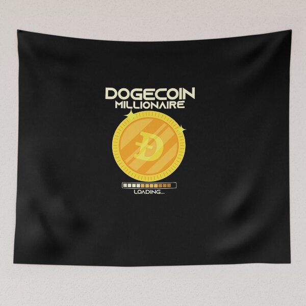 Item preview,  dogecoin Millionaire Loading Funny crypto dogecoin designed and sold by RanirO.