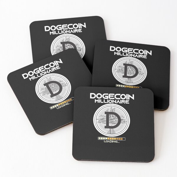 Item preview, dogecoin Millonario Cargando Gracioso cripto dogecoin designed and sold by RanirO.