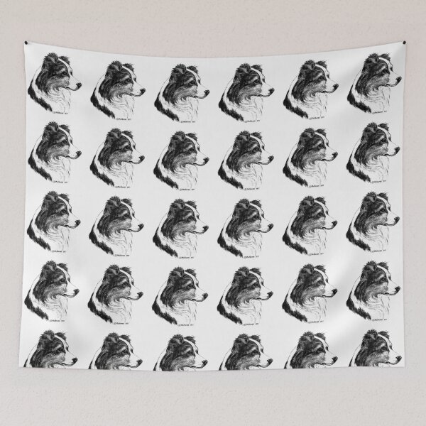 Item preview, Tricolour Border Collie designed and sold by Terry McNamee.