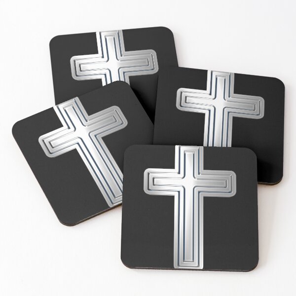 Item preview, Shining Silver Christian Cross designed and sold by toddbrooney.