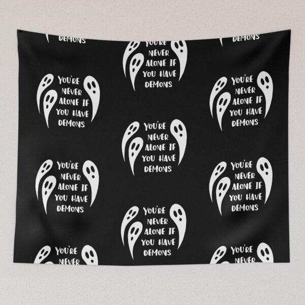 Item preview, You’re never alone if you have demons designed and sold by Buddy’s Collars.