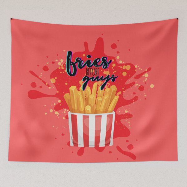 Item preview, Fries before guys fry bag designed and sold by indigofox-x.