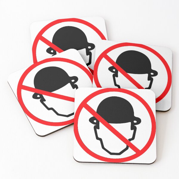 Item preview, Men Without Hats Logo Print designed and sold by ThePr00gl0rd.