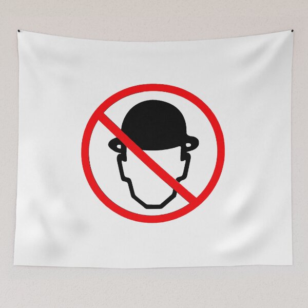 Item preview, Men Without Hats Logo Print designed and sold by ThePr00gl0rd.