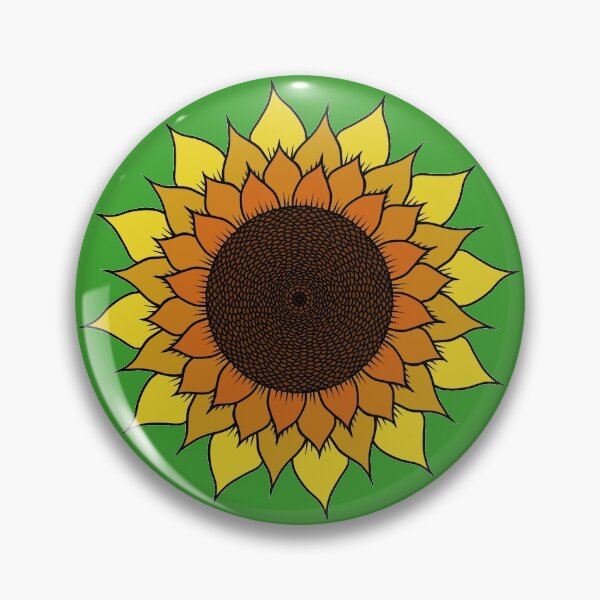 Item preview, Sunflower Mandala designed and sold by 13thWiTCH.