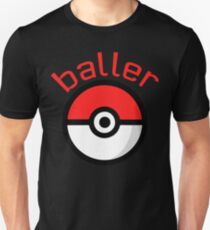 Baller (red lettering) Unisex T-Shirt
