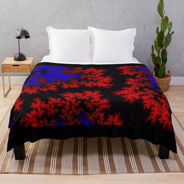 Item preview, Red And Blue Tree-like Vortex Fractal designed and sold by magnetite360.