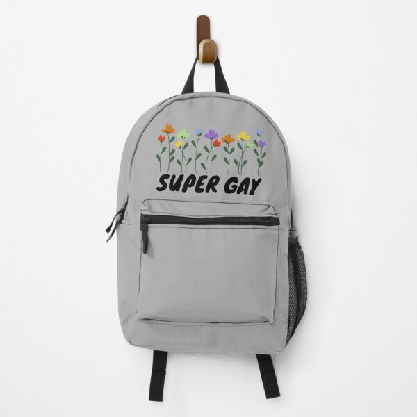 Item preview, Super Gay and a Row of Flowers designed and sold by 10pmCreations.
